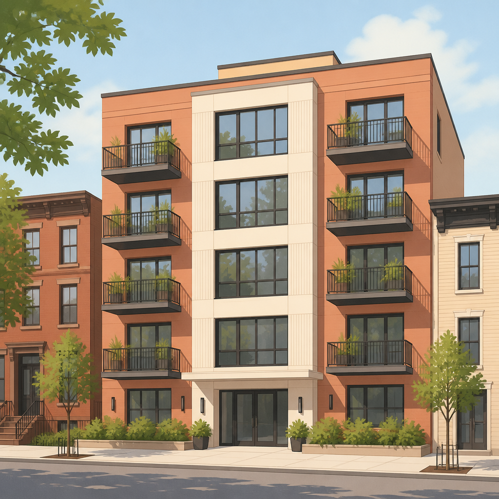 Illustration of 208 Adams Street