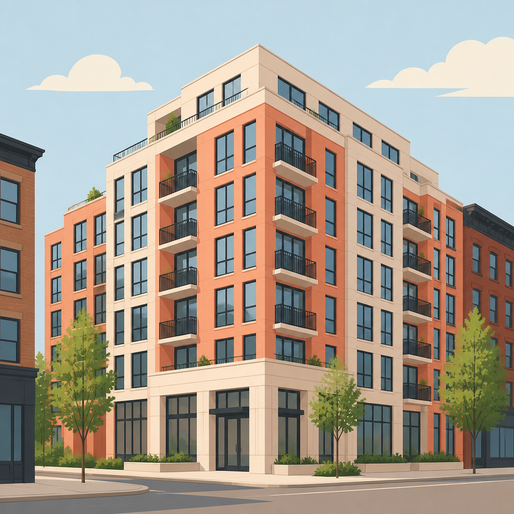 Illustration of 300 Grand Street