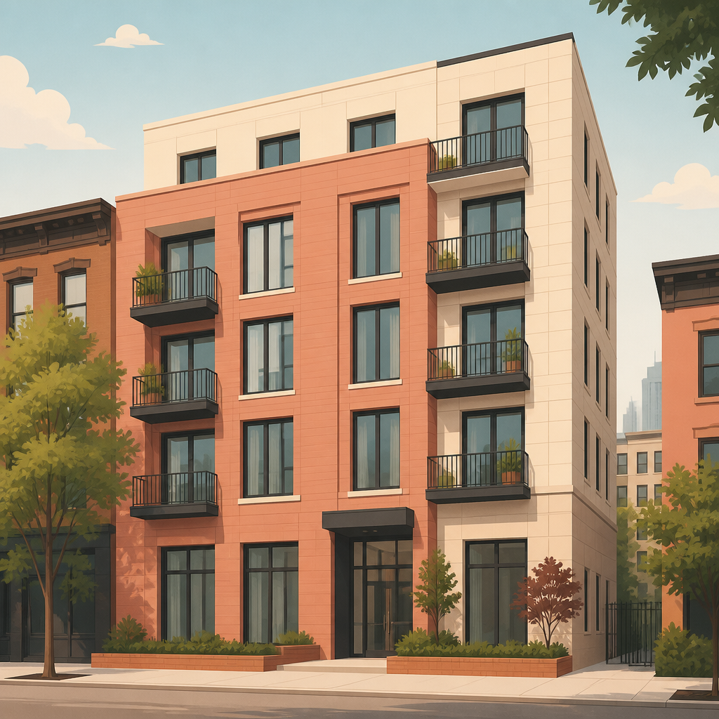 Illustration of 415 Clinton Street