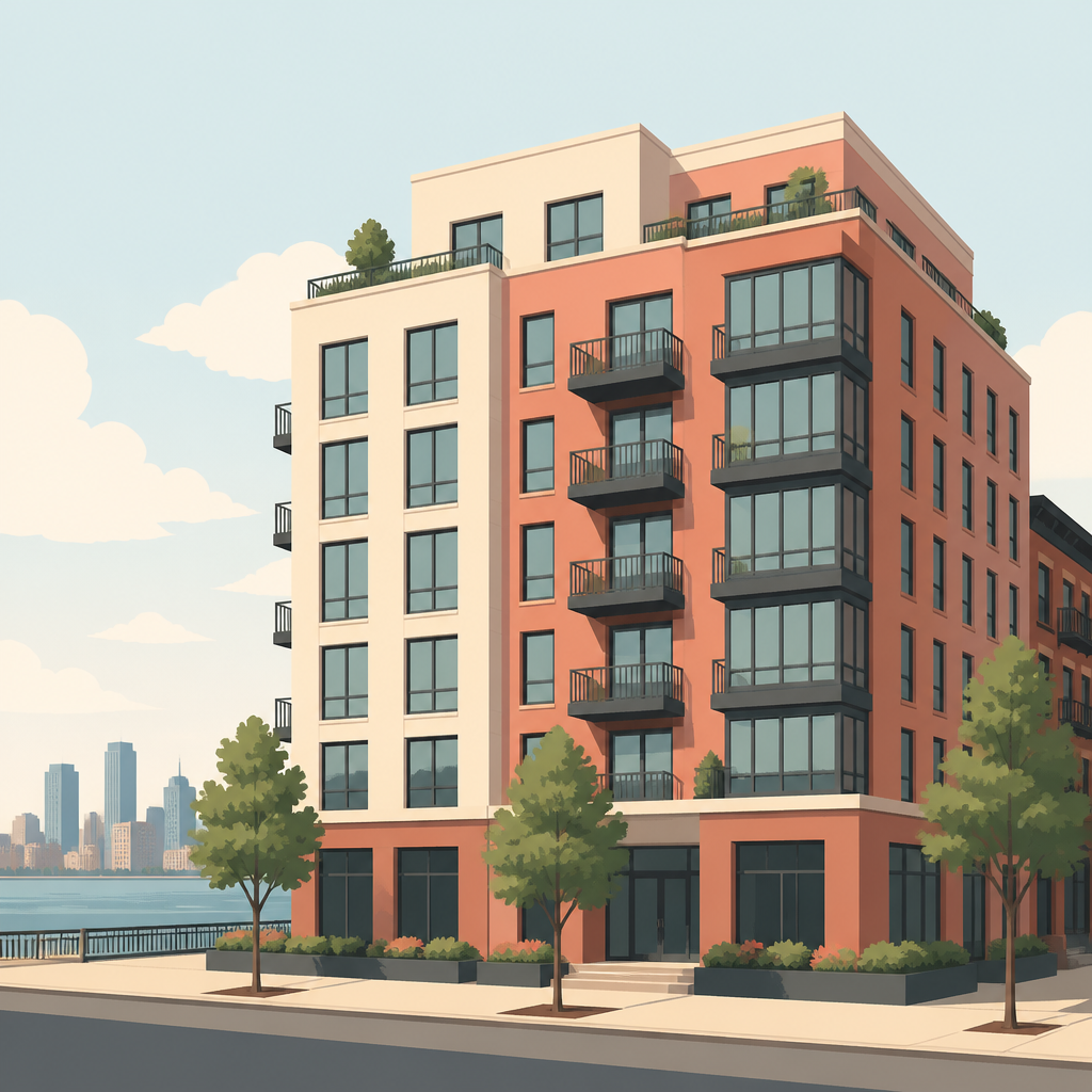 Illustration of 600 Hudson Street
