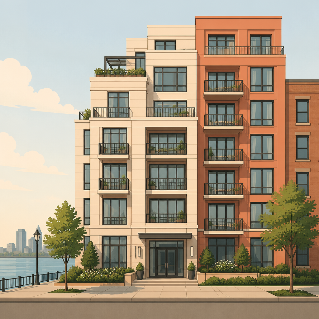 Illustration of 600 River Street