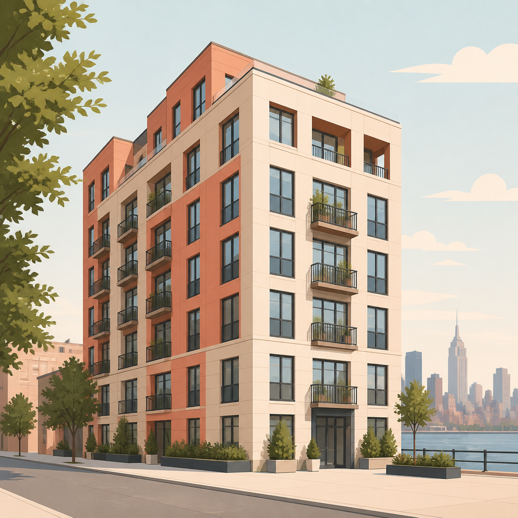 Illustration of 715 Hudson Street