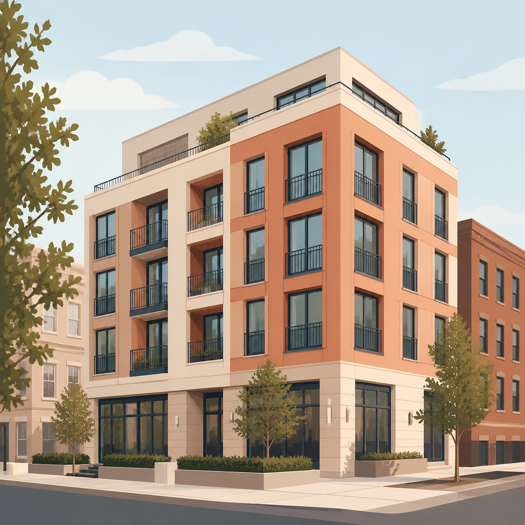 Illustration of 820 Harrison Street
