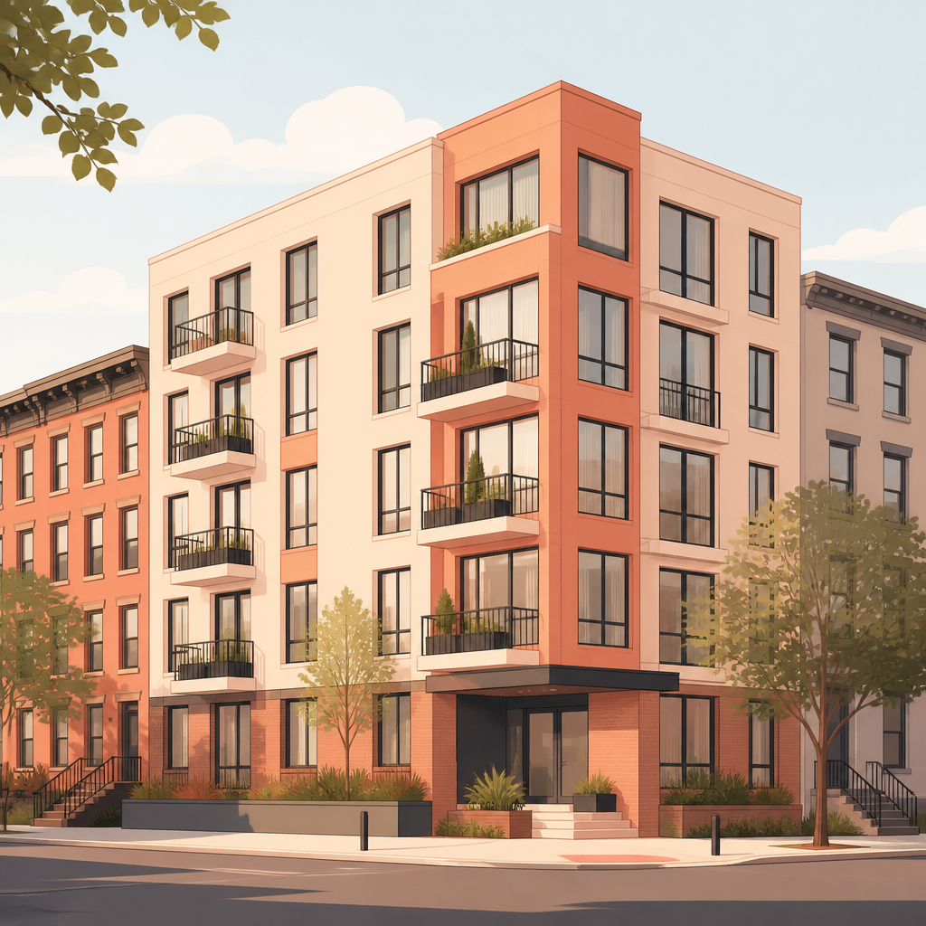 Illustration of 909 Clinton Street
